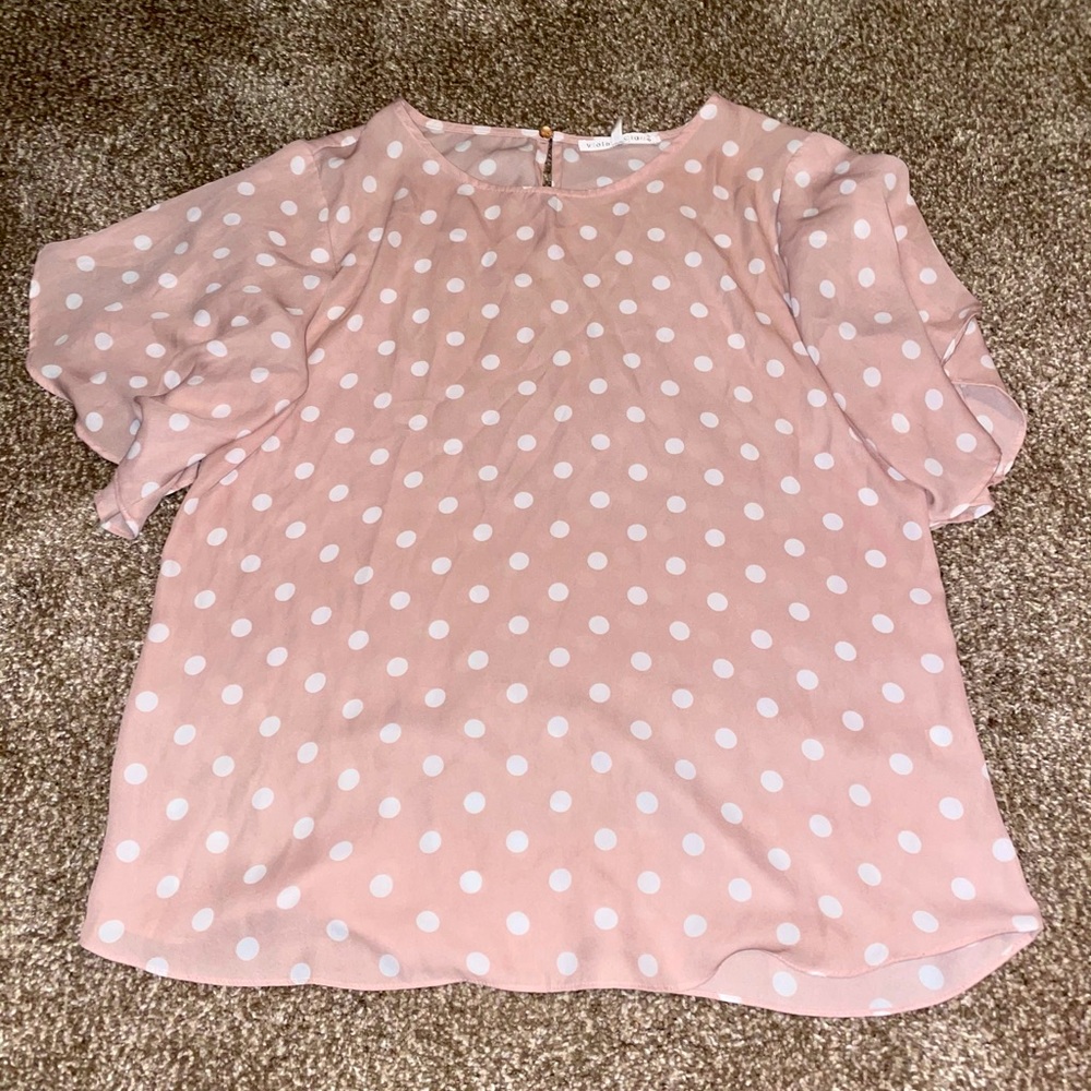 Polka Dot Blouse